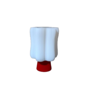Gift Shop Nairobi Curly White Red
